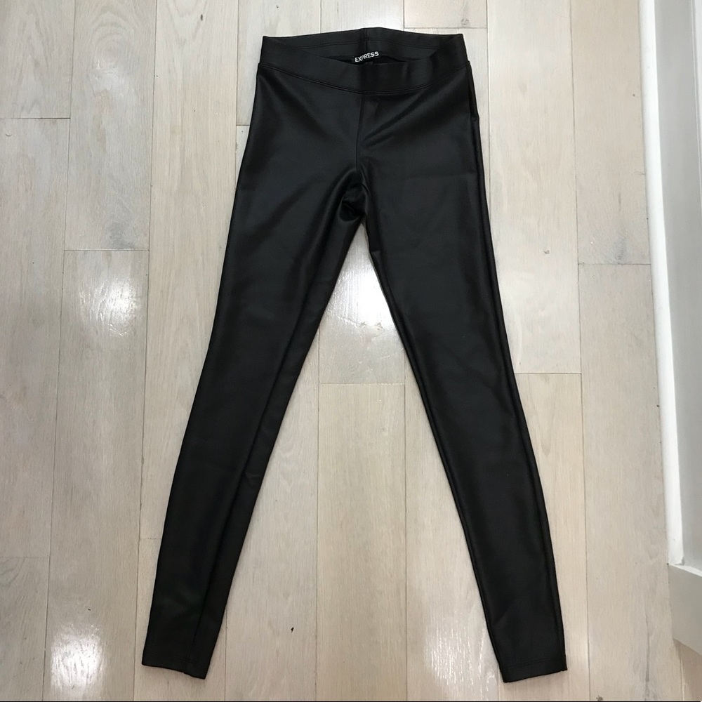 Express Faux Leather Leggings